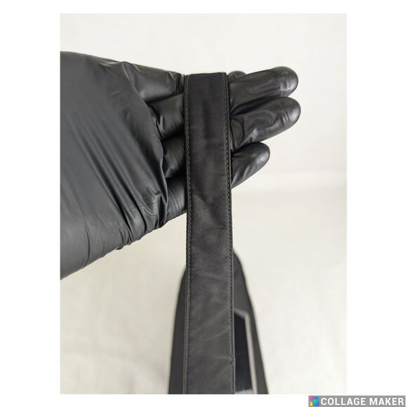 Authentic PRADA Tessuto Black Nylon Hobo Shoulder Bag/Handbag Made in Italy - Picture 10 of 12